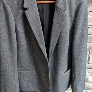 Cleo Herringbone Gray Jacket